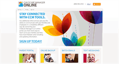 Desktop Screenshot of childcaremanageronline.com